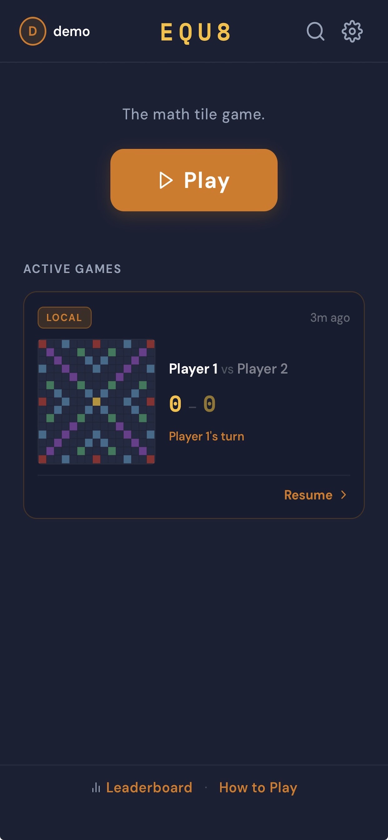 EQU8 game screenshot